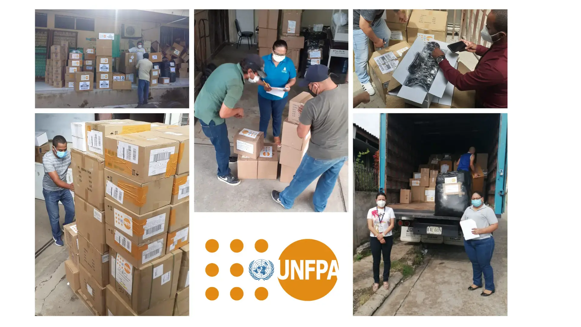 UNFPA entregan Equipo de Protección y Bioseguridad a 8 Regiones de Salud y las Salas de Maternidad del Hospital Escuela y Hospital San Felipe