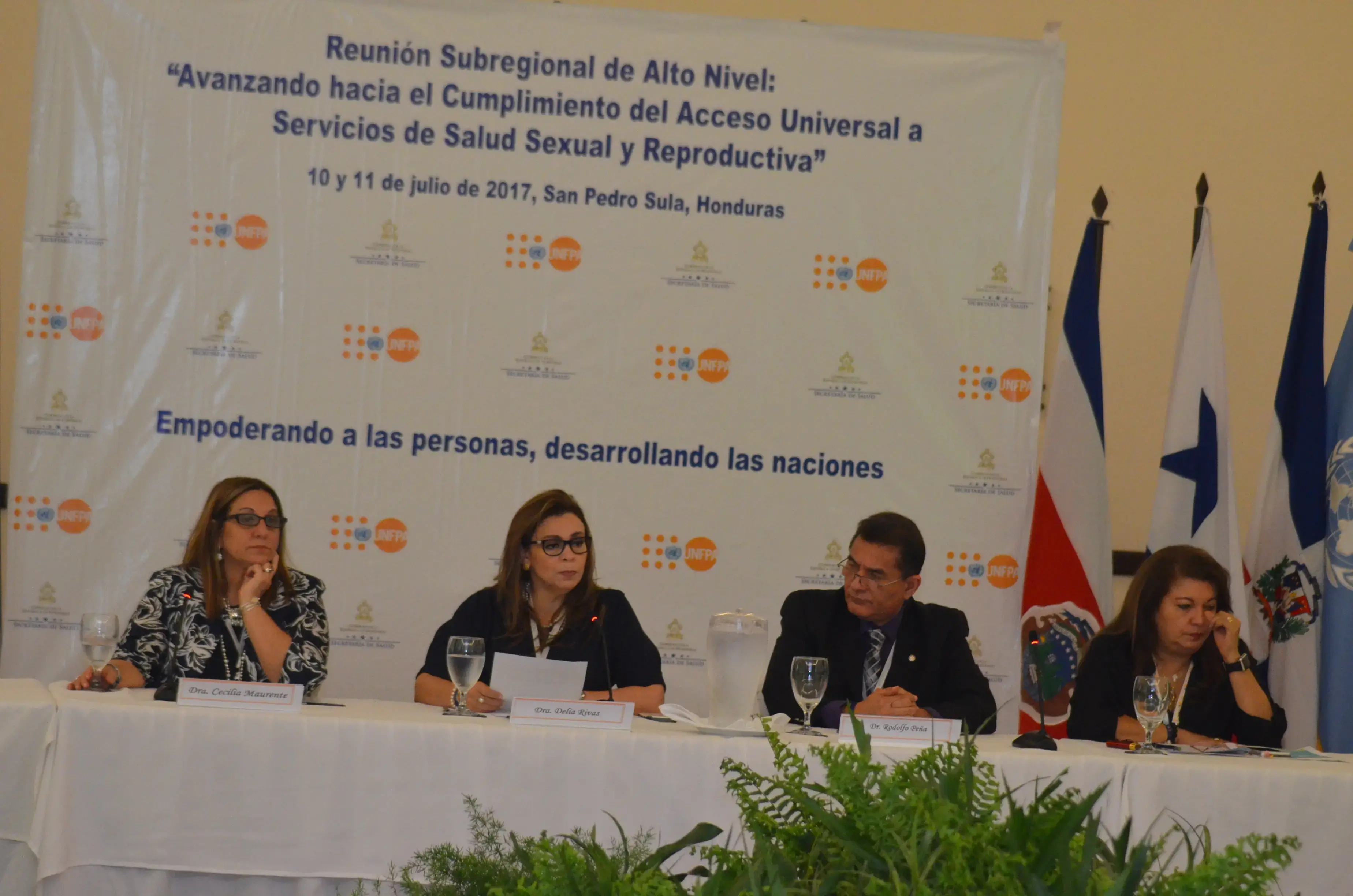 Reunión Sub Regional de alto nivel avanzando hacia el cumplimiento del acceso universal a los servicios de salud sexual y reproductiva