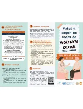 Pasos a seguir en casos de Violencia Sexual