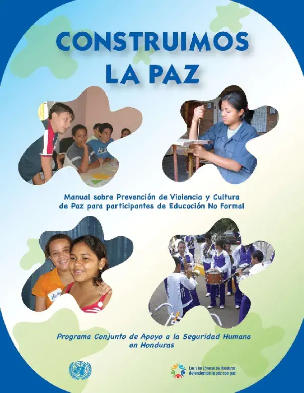 Manual sobre Prevención de Violencia y Cultura de Paz para participantes de Educación No Formal